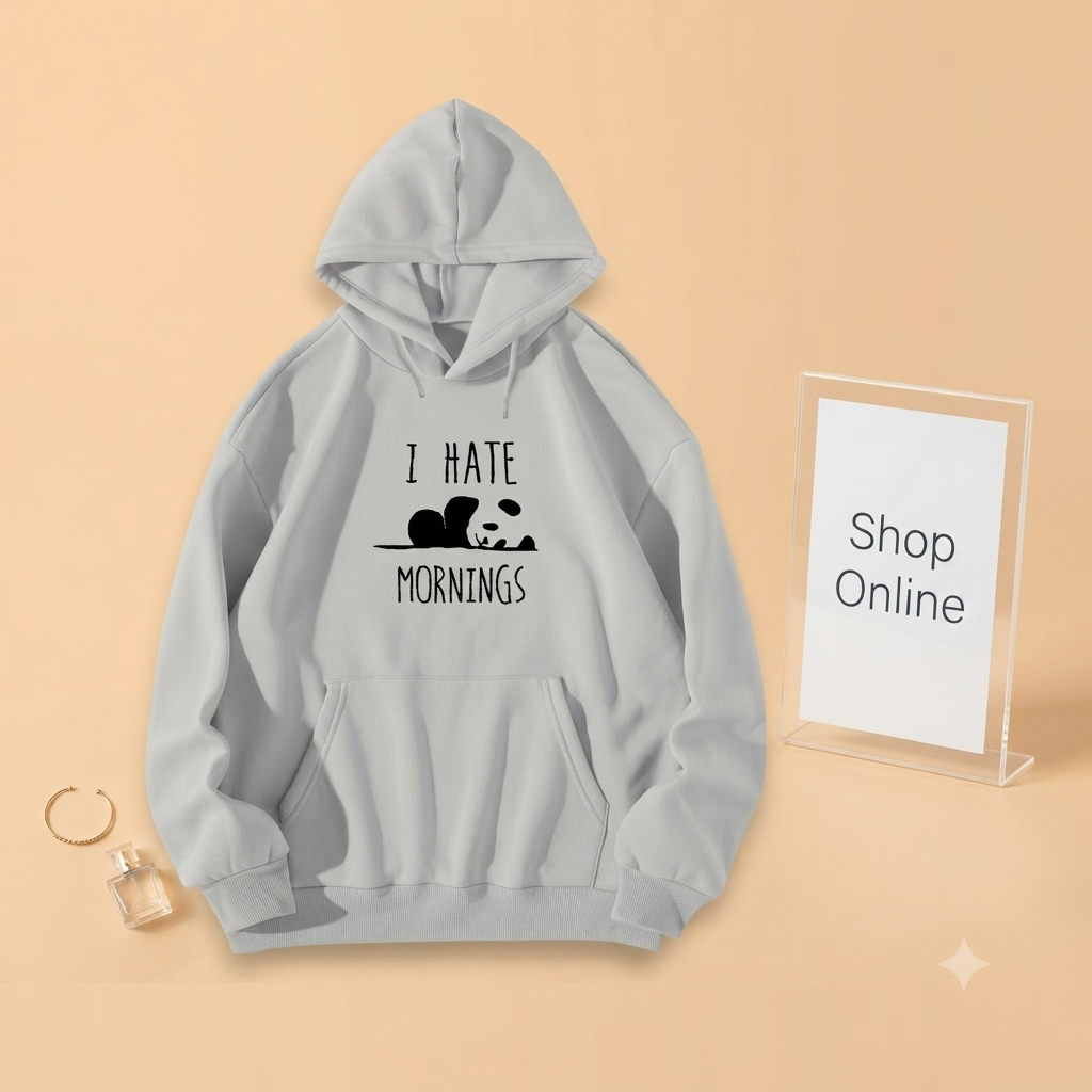 I HATE MORNING HOODIE