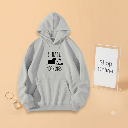 I HATE MORNING HOODIE