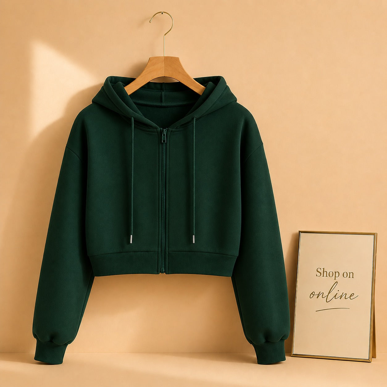 Green Zipper Crop