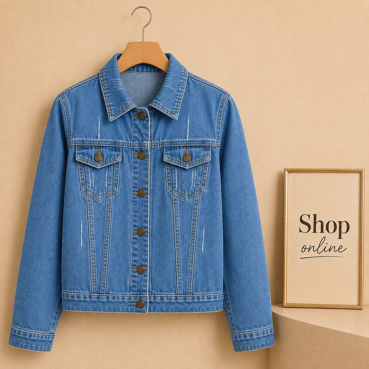 Basic Blue Denim Jacket