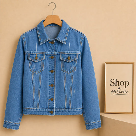 Basic Blue Denim Jacket