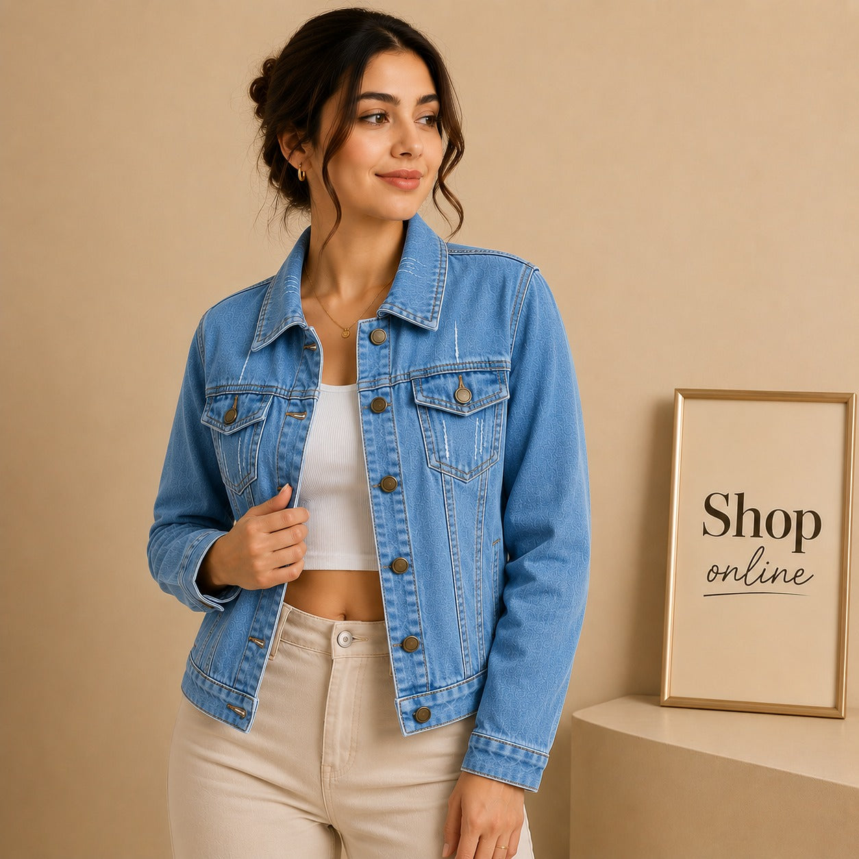 Basic Blue Denim Jacket
