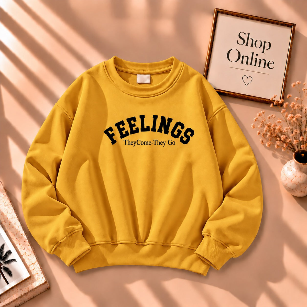 Feeling Sweatshirt In Yellow