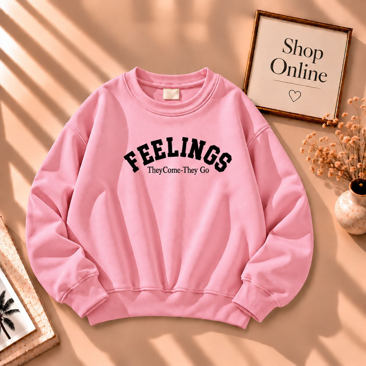 Feeling Sweatshirt In Pink
