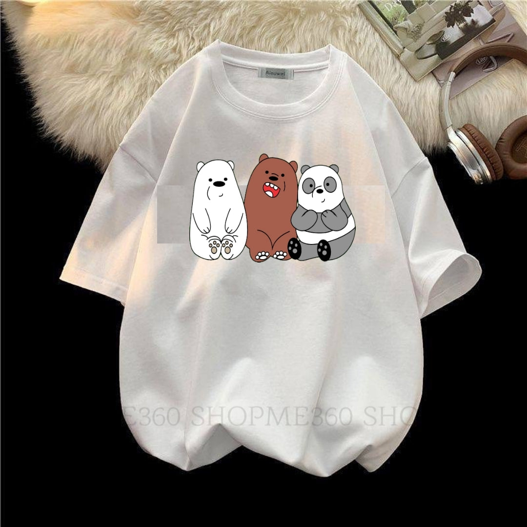 WHITE TEE 3BEAR