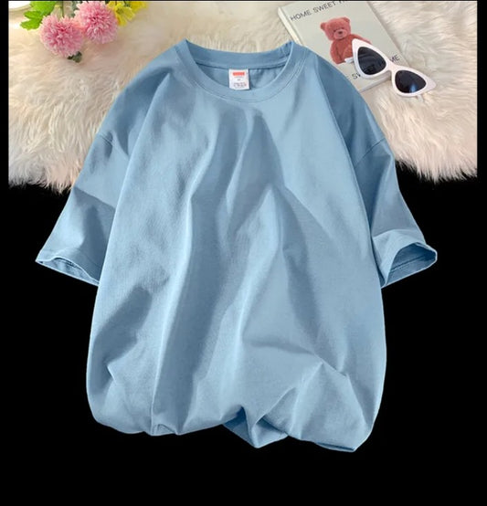 BASIC SKY BLUE TEE