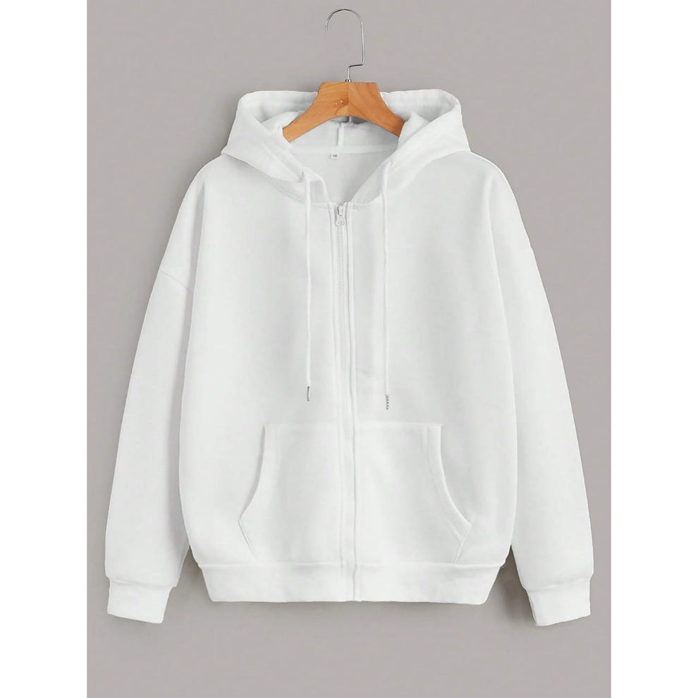 Basic White Zipper – SHOPME360