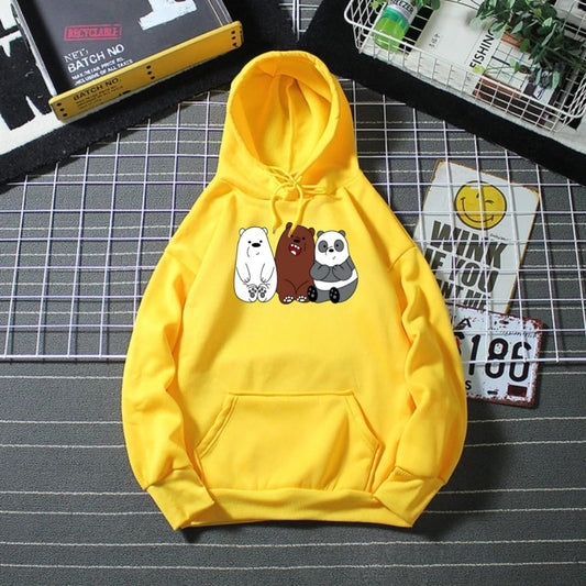 YELLOW HOODIE 3BEAR