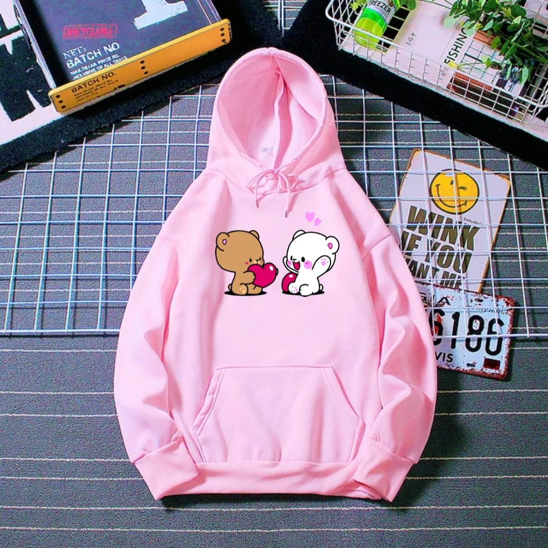 PINK HOODIE PAIR