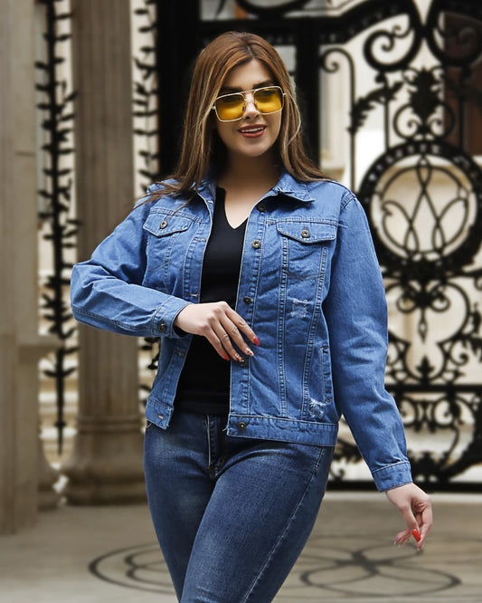 BLUE DENIM JACKET